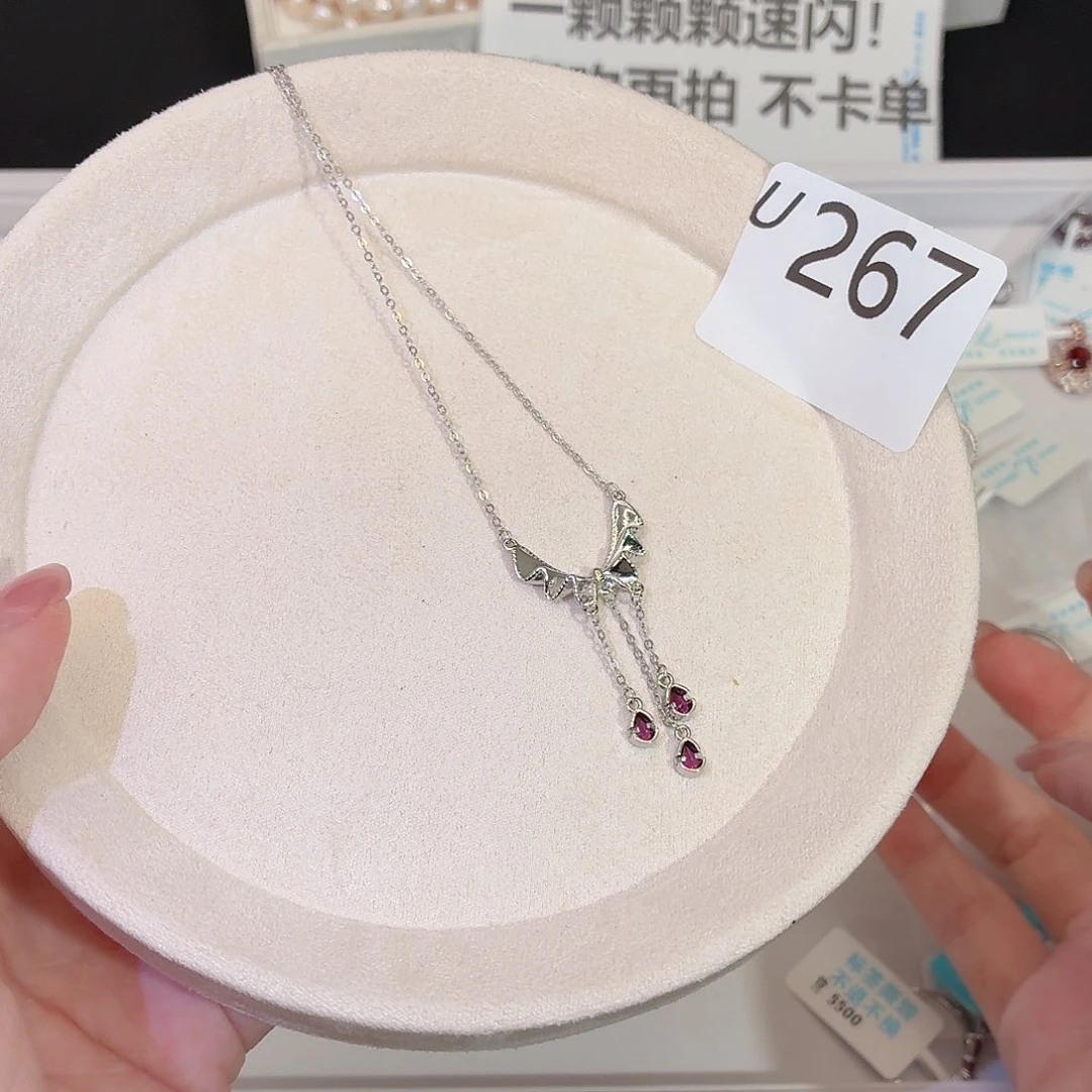 银S925镶嵌珠宝首饰石榴石