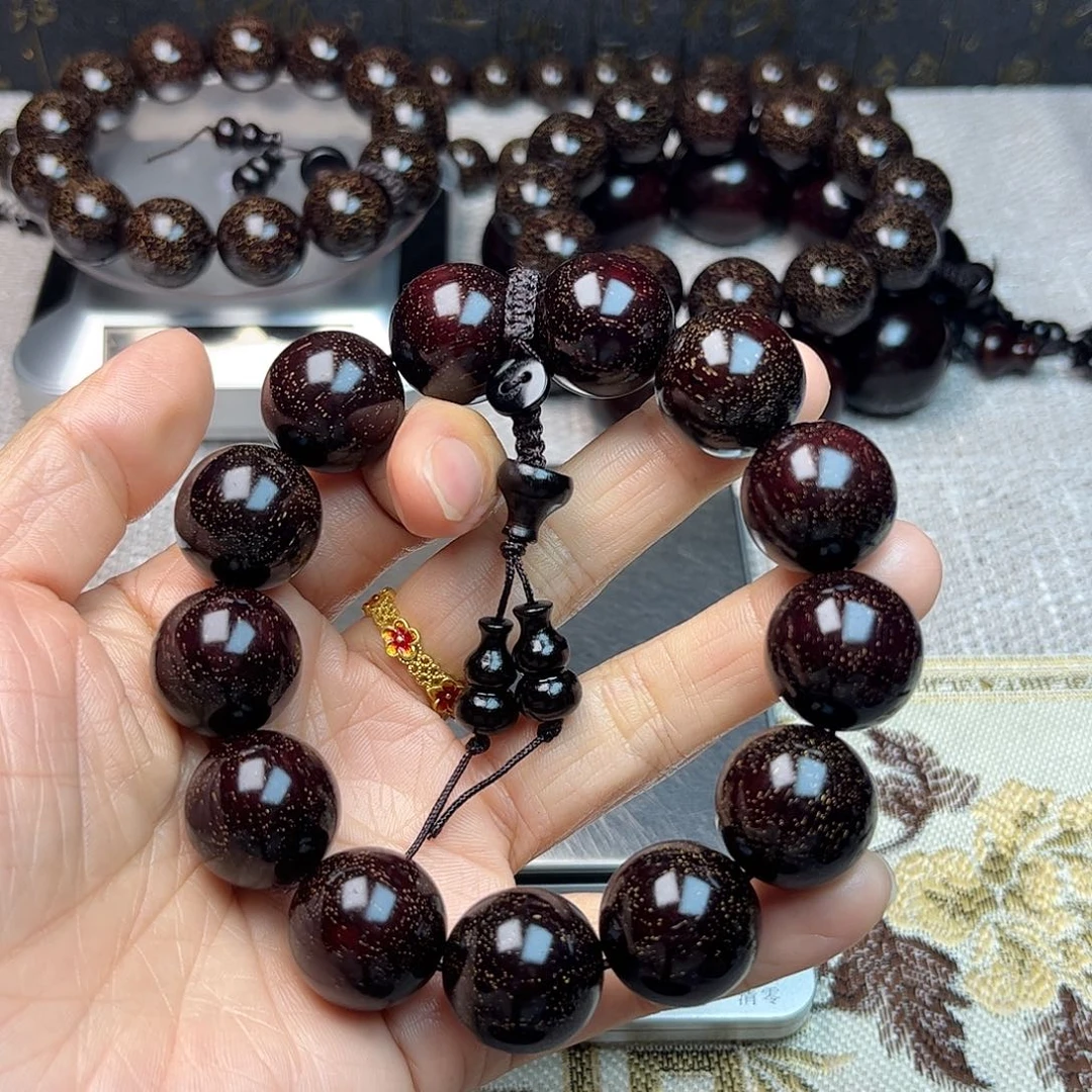 檀香紫檀（小叶紫檀）1.8 13颗 满星