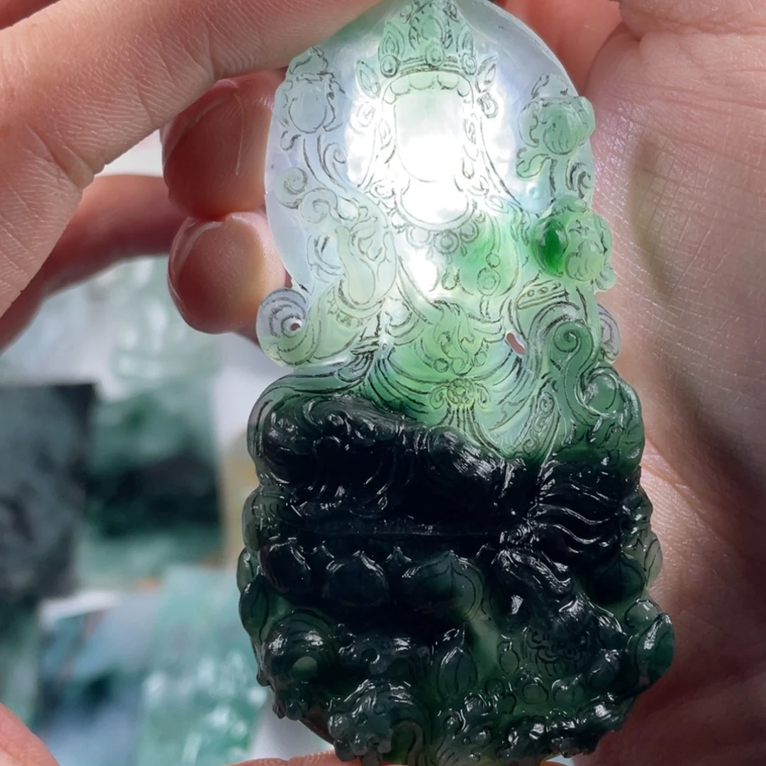 定制翡翠未镶嵌123456