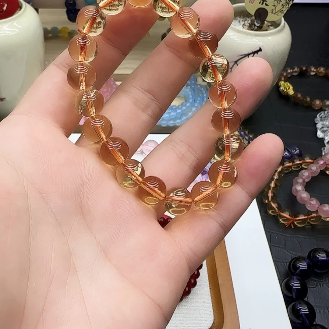 嗯****未镶嵌水晶手链水晶