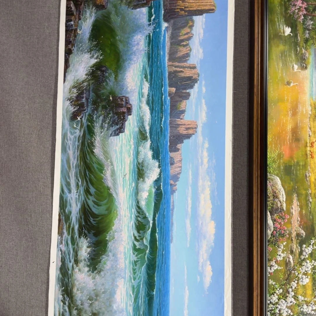 油画在干嘛了啊我想去