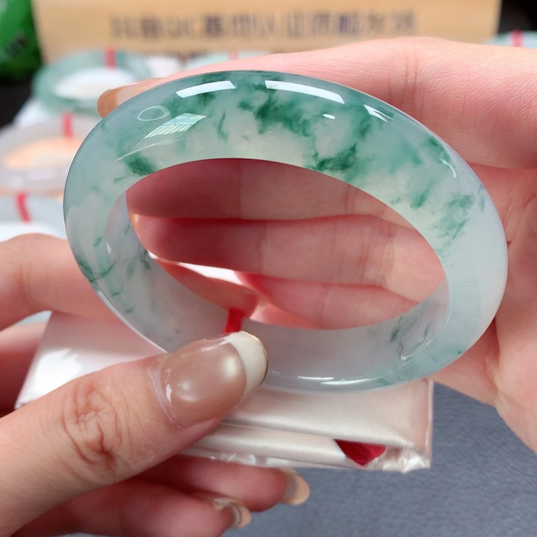 未镶嵌手镯翡翠天然a货翡翠