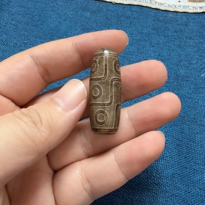 柳***线未镶嵌颈饰玛瑙/玉髓西藏，老珠子