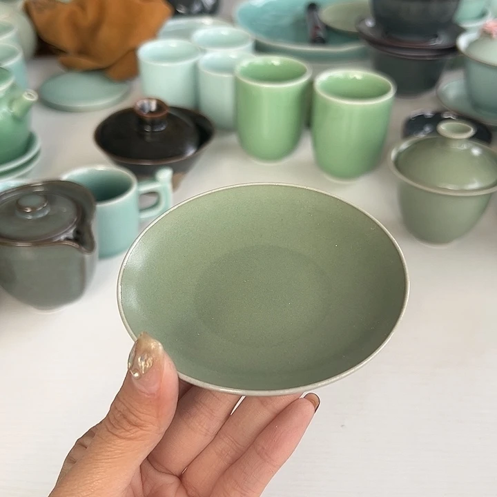 小米茶器龙泉青瓷