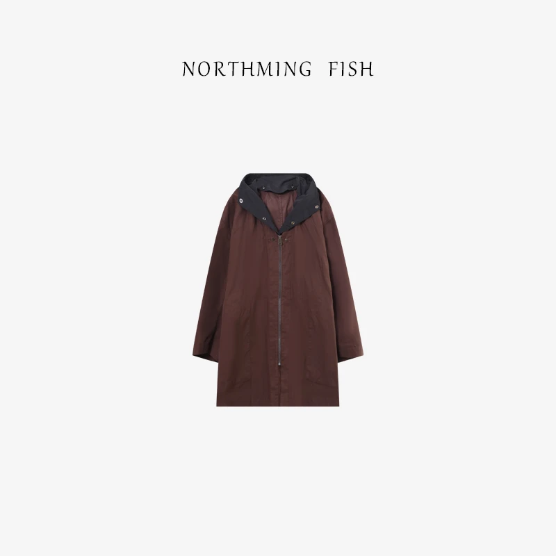 NORTHMING FISH「北欧街头」随性调调 廓形感休闲风衣