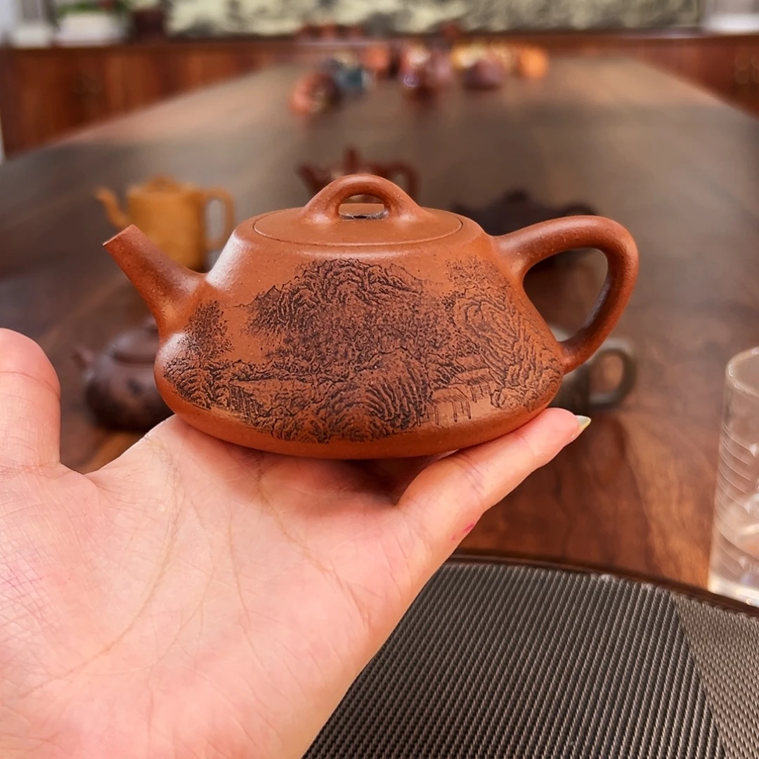 茶壶紫砂溪山清韵础瓢