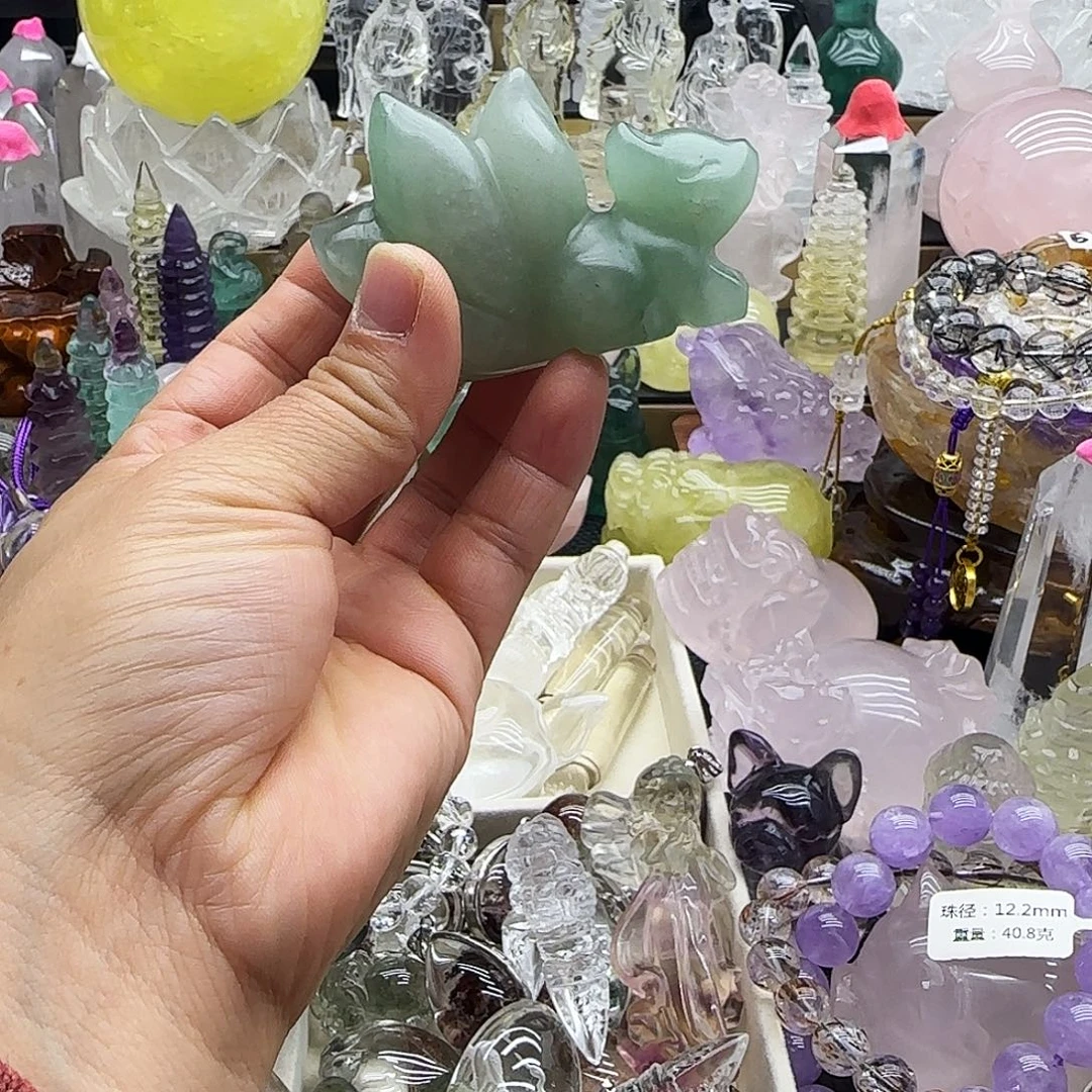 车挂水晶未镶嵌摆件