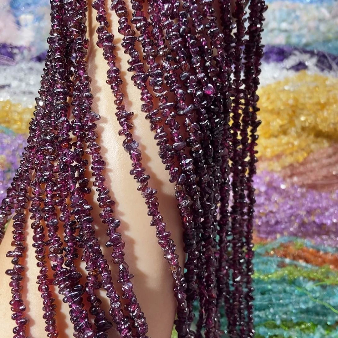 水晶珠宝半成品未镶嵌紫牙