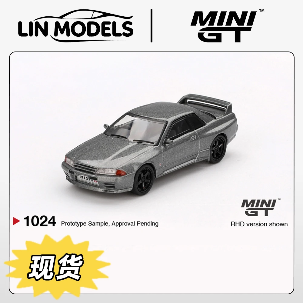 现货 MINI GT 1:64 1024 日产 GT-R NISMO BNR32 CRS 汽车模型