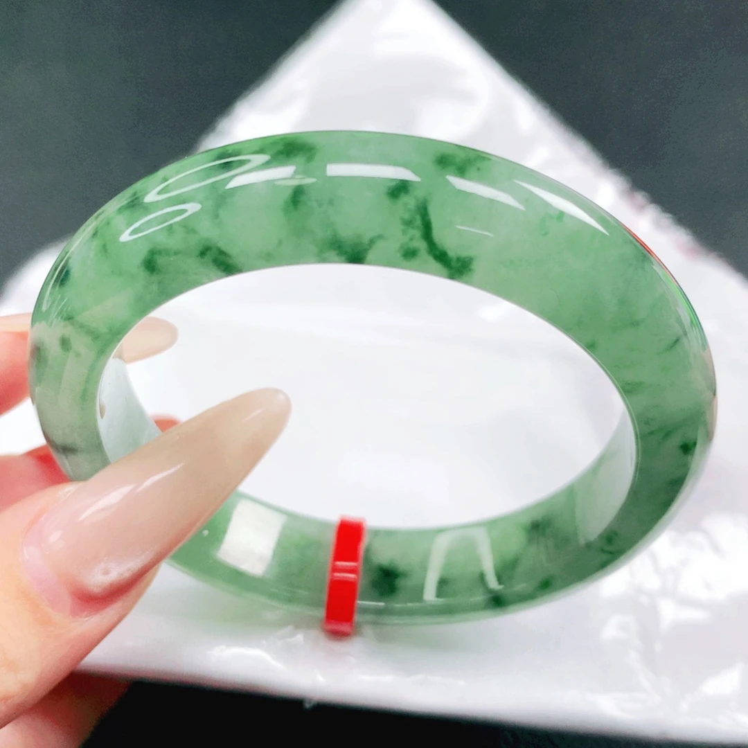 翡翠未镶嵌手镯54