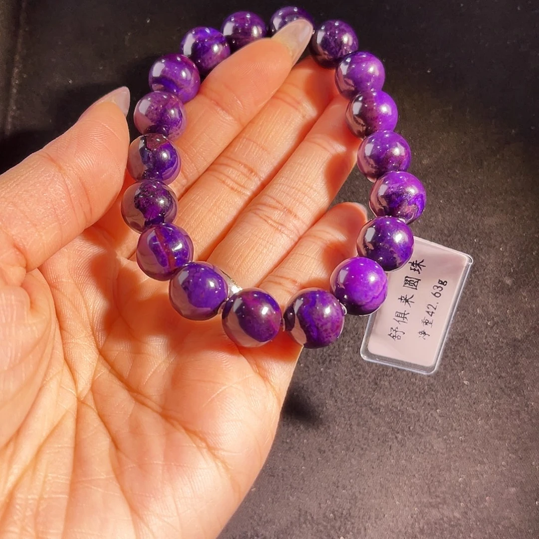 苏纪石（舒俱来）未镶嵌南非老矿料手串