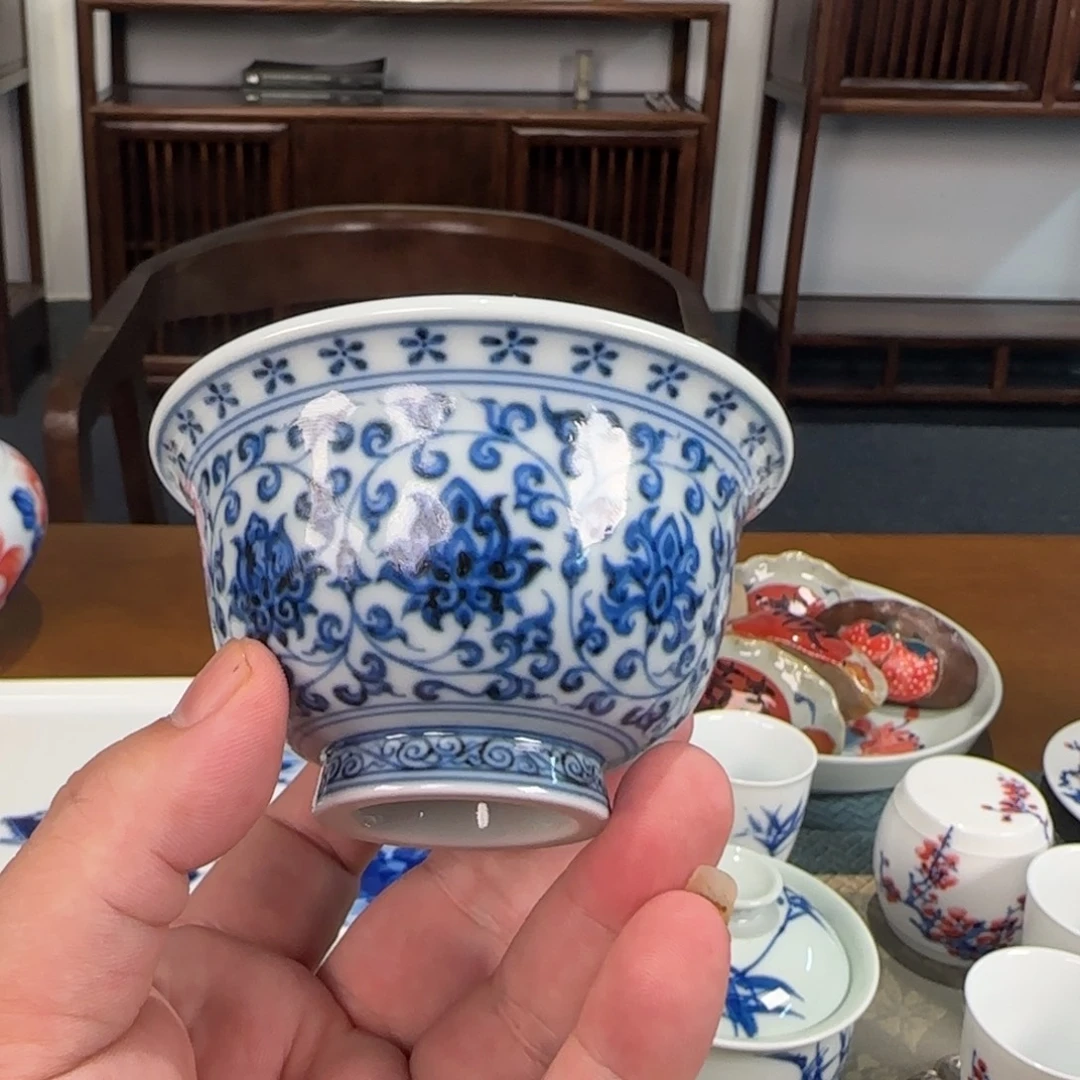 迷***林陶瓷杯子景德镇陶瓷艺术手绘