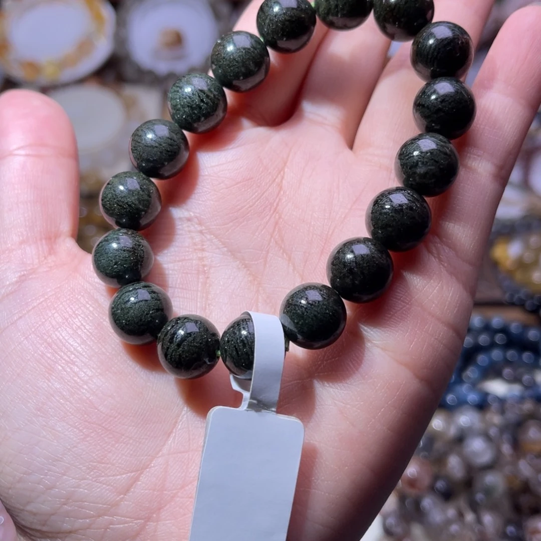 水晶未镶嵌手串千层绿幽灵