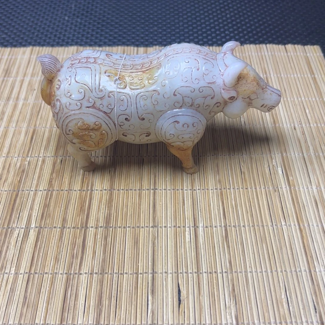 和田玉未镶嵌摆件