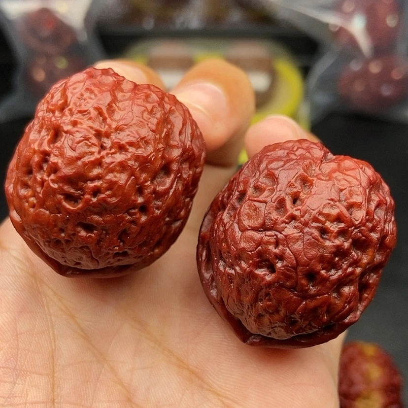 【闪购商品】把件文玩核桃38尺粗筋铁锤