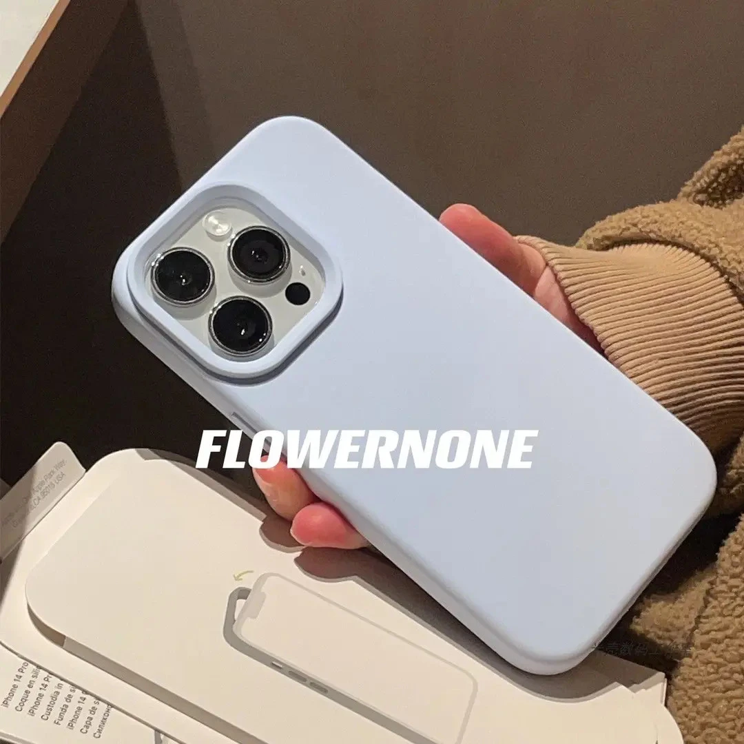 耐脏奶油蓝适用小米17手机壳17pro真液态硅胶小米17promax全包