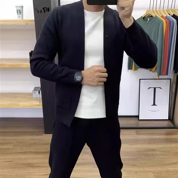 针织新款休闲开衫外套FC125