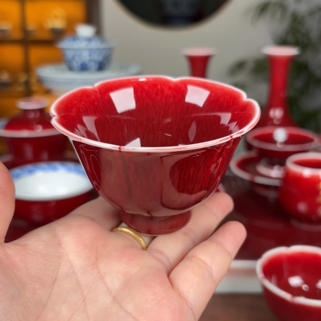 摆件景德镇高温原矿釉