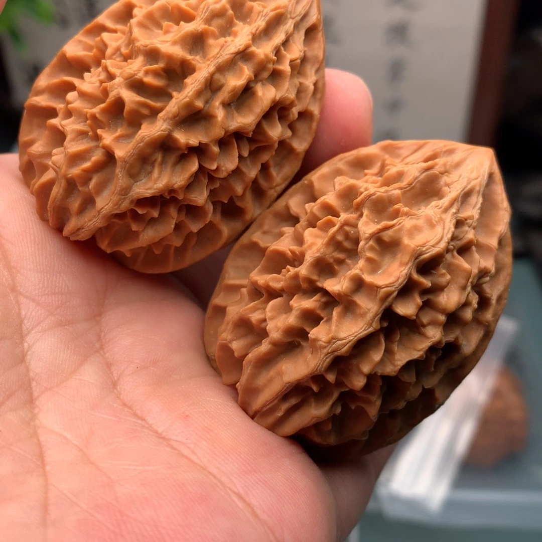 记***善吊坠文玩核桃招财43
