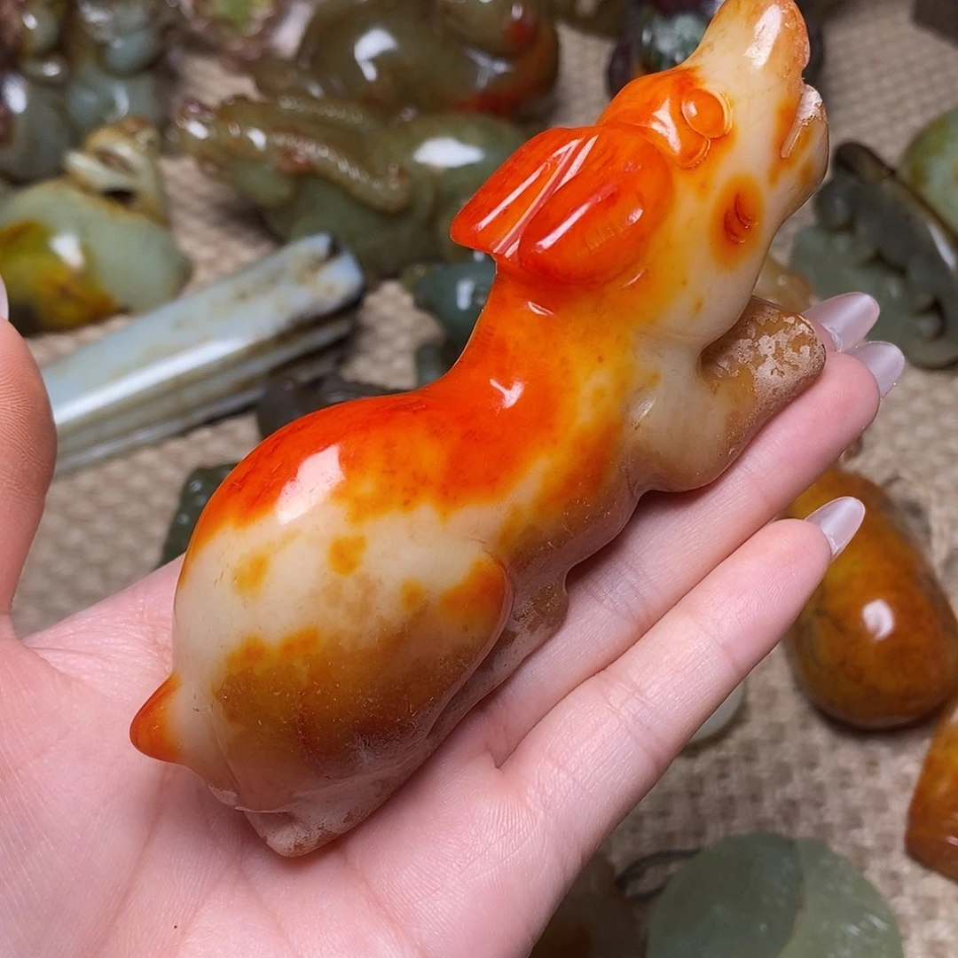 未镶嵌蛇纹石玉颈饰