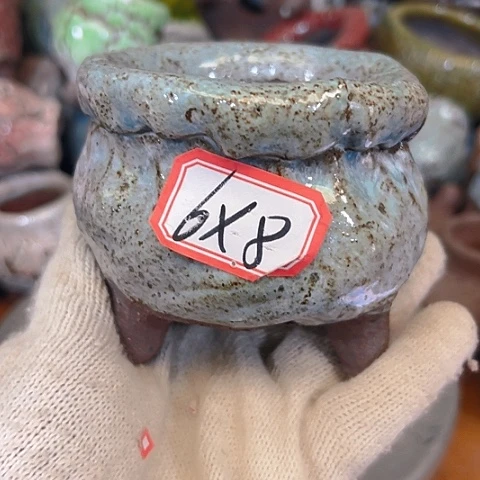 粗陶花盆手工花盆制作就这样