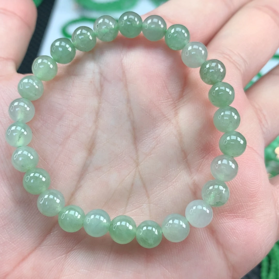 翡翠手链未镶嵌翡翠