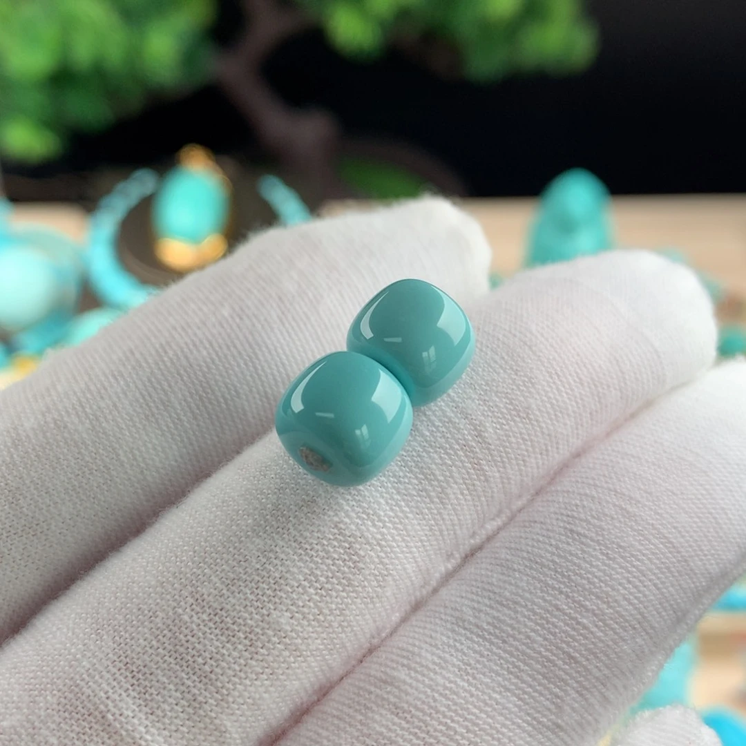 绿松石配珠卡9.5未镶嵌