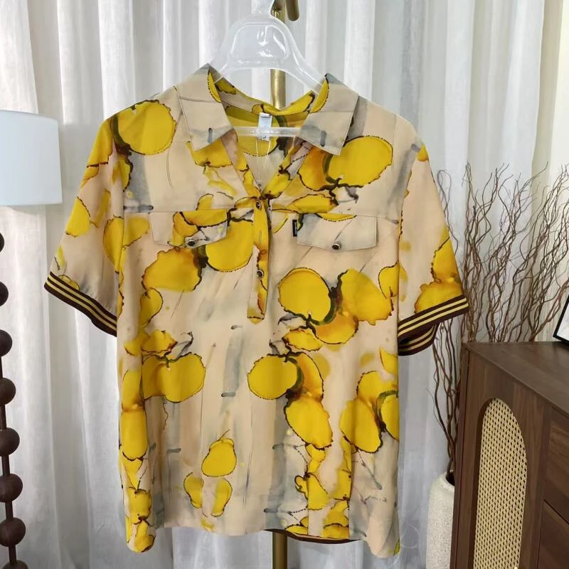 妈妈装T恤小衫上衣22C025-2