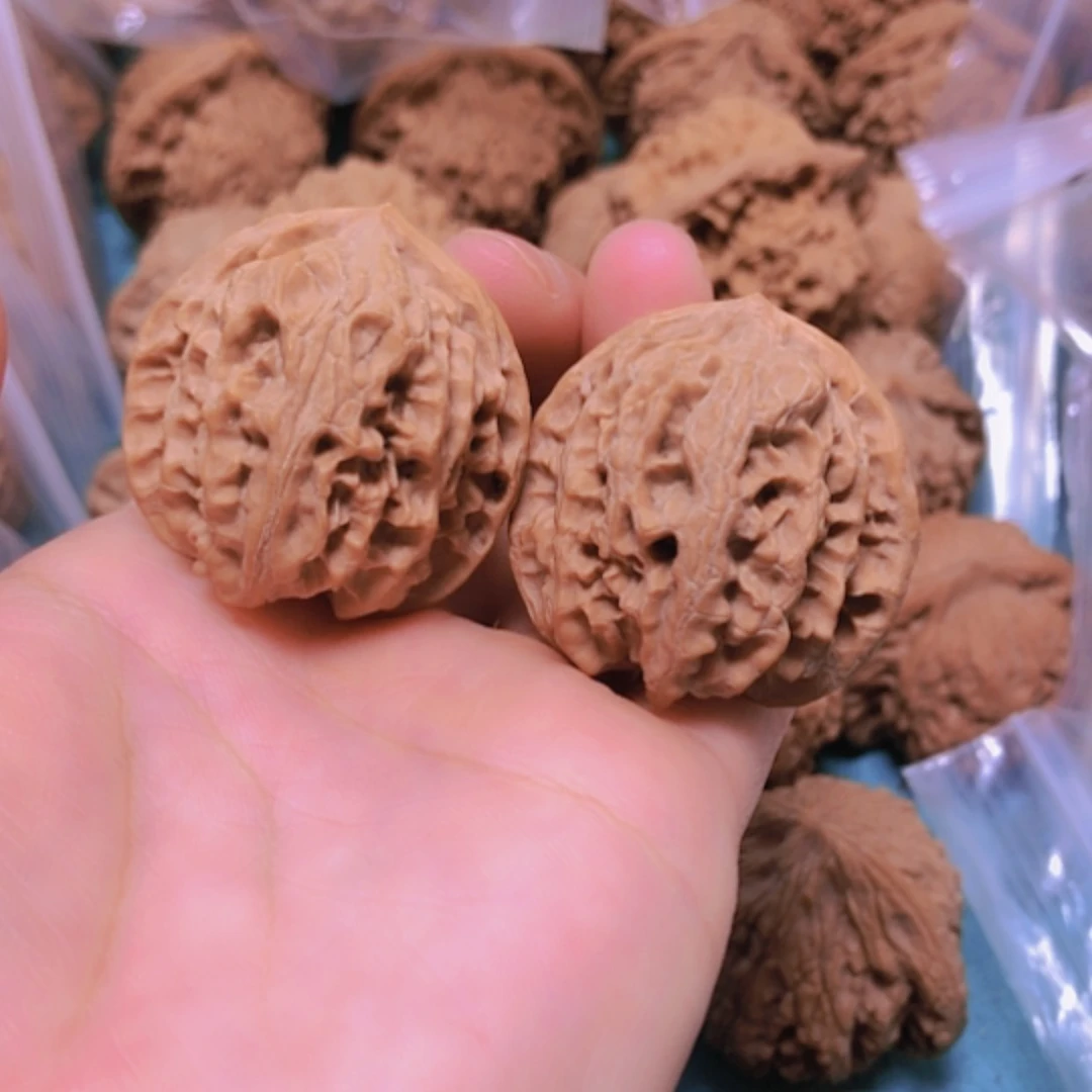 【闪购商品】摆件核桃35苹果有修