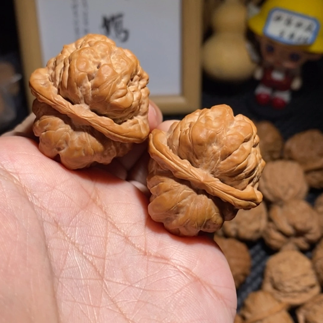 文玩核桃把件蛤蟆头37