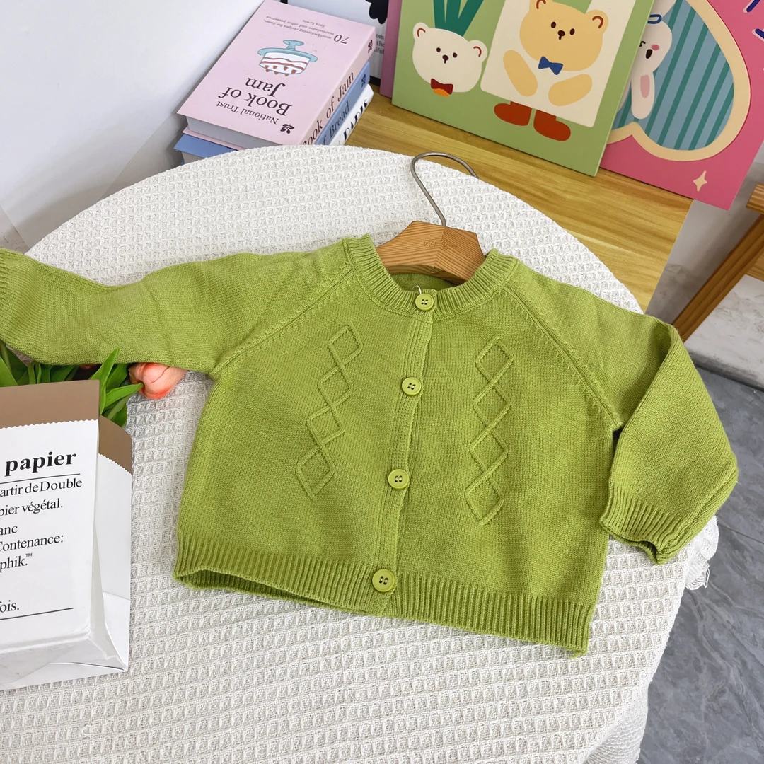 517绿色毛衣（以直播衣服为准）婴幼儿衣服