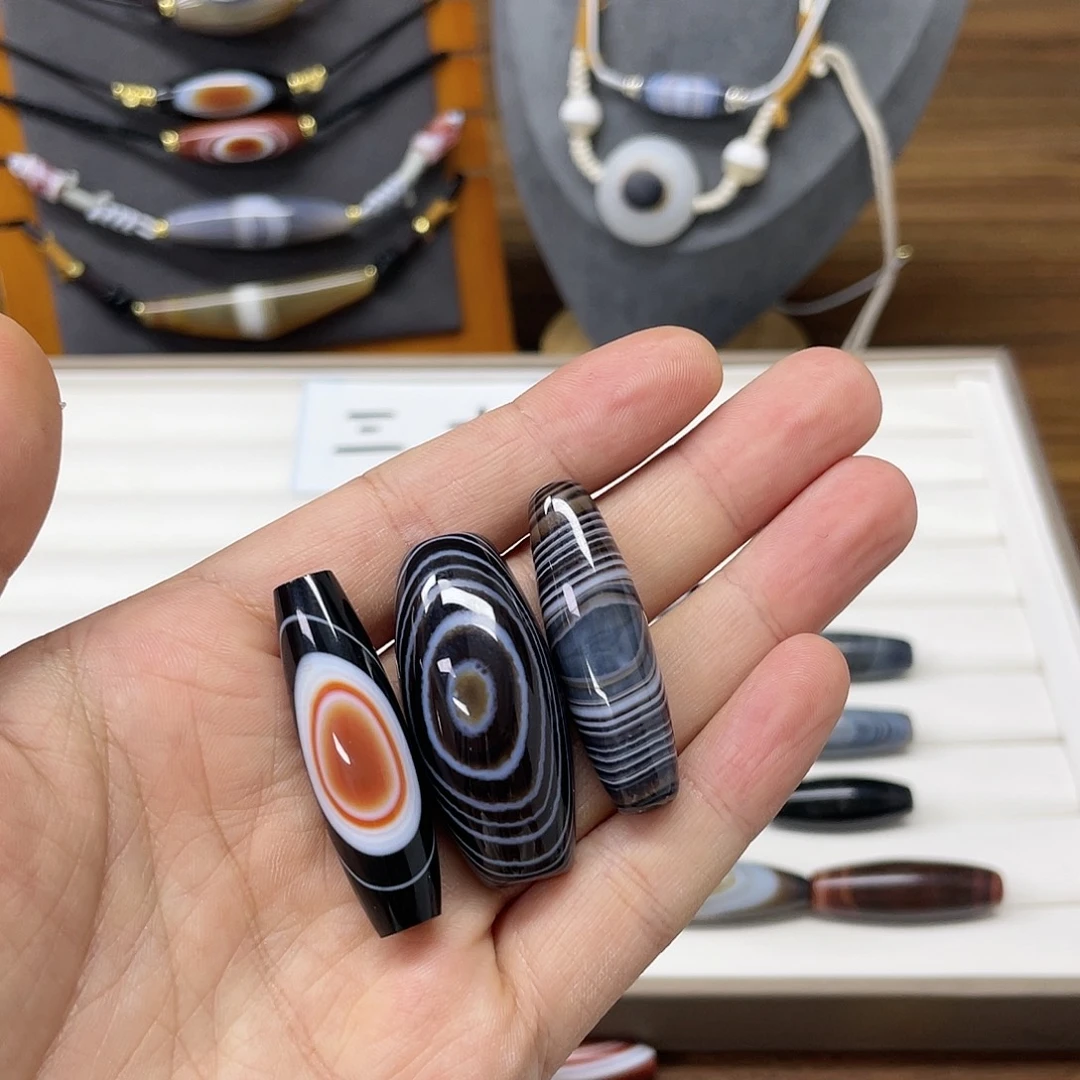 小****玛瑙/玉髓合金颈饰