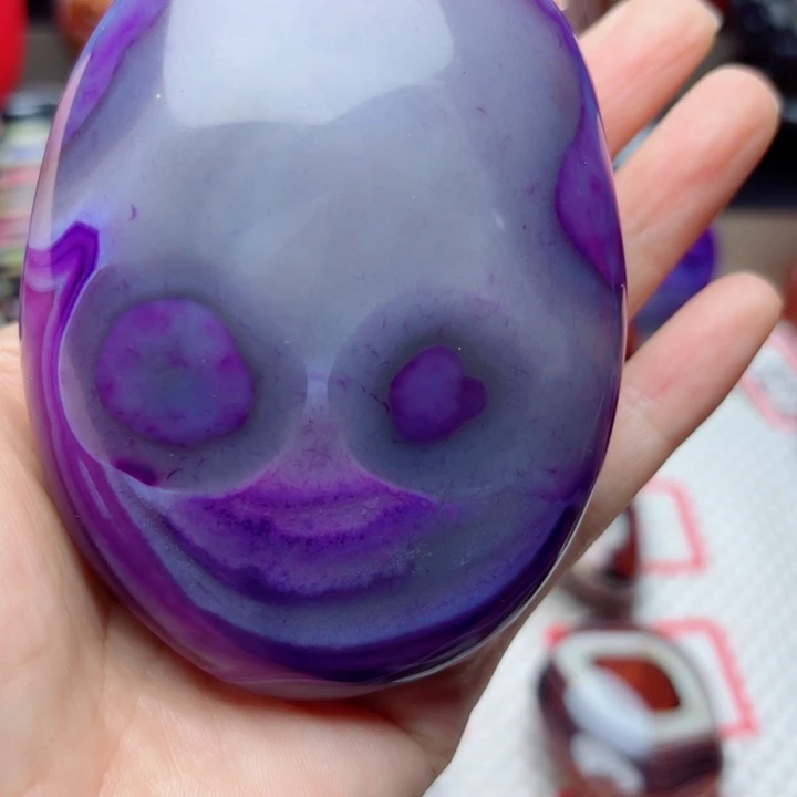 高***山玛瑙/玉髓未镶嵌珠宝半成品
