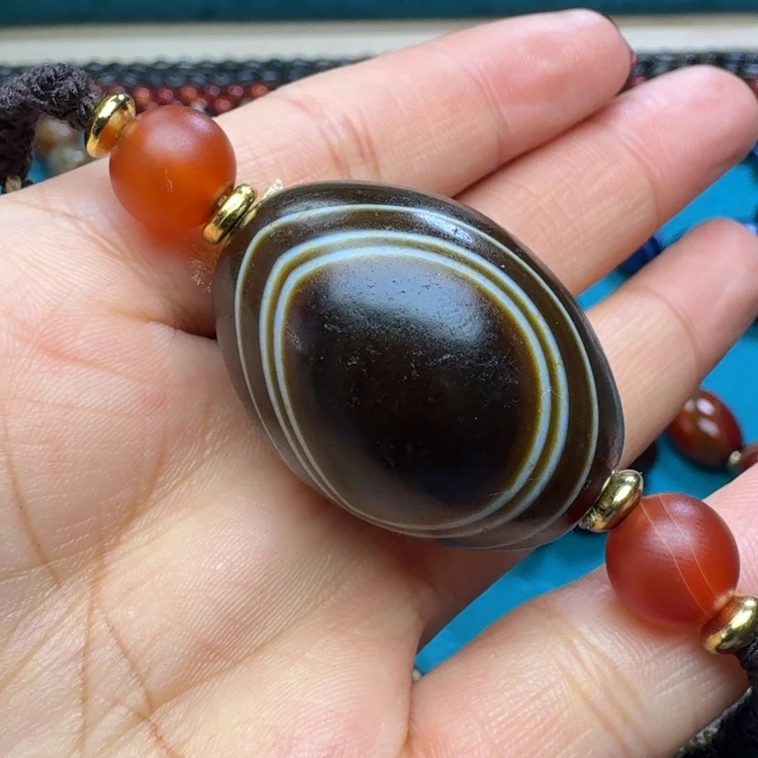 玛瑙/玉髓未镶嵌项链