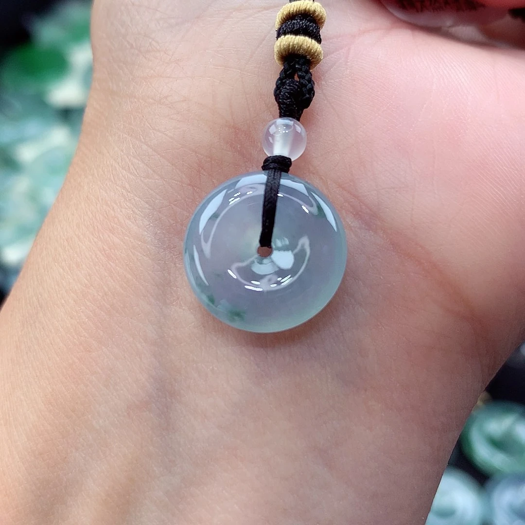 颈饰未镶嵌翡翠编号1尺寸15.5-5.1