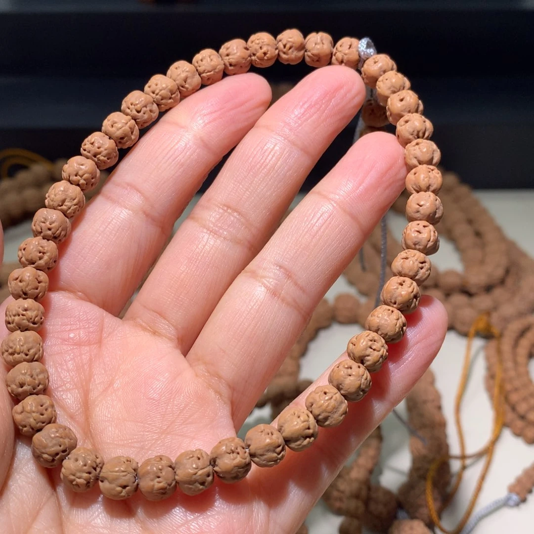 金刚菩提吊坠用****4佛手手串7.4