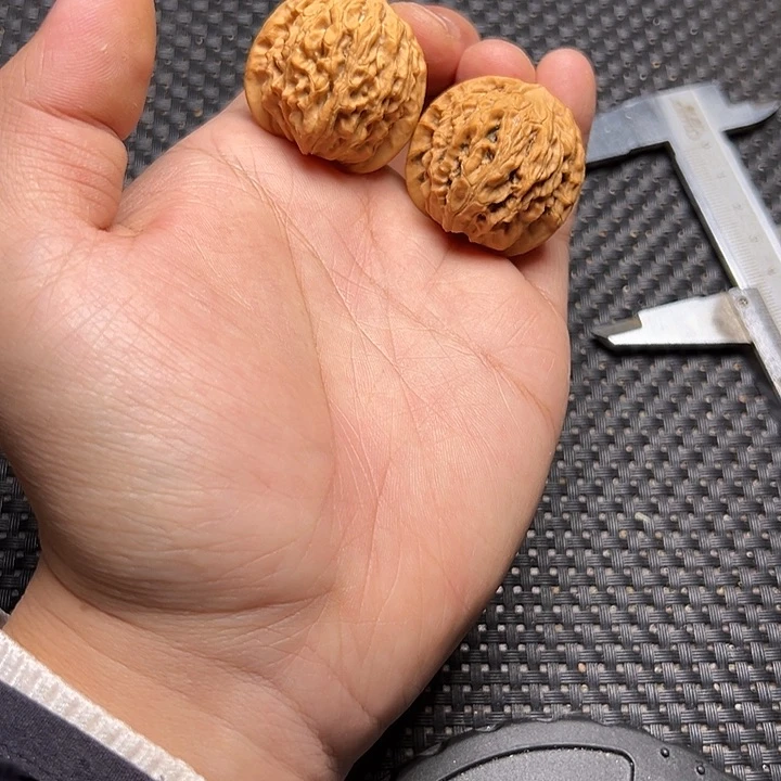 文玩核桃吊坠小狮子