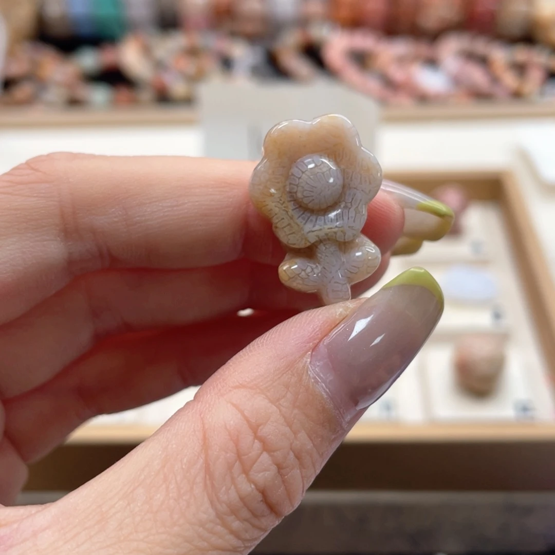 硅化珊瑚（珊瑚玉）手链未镶嵌人***月767