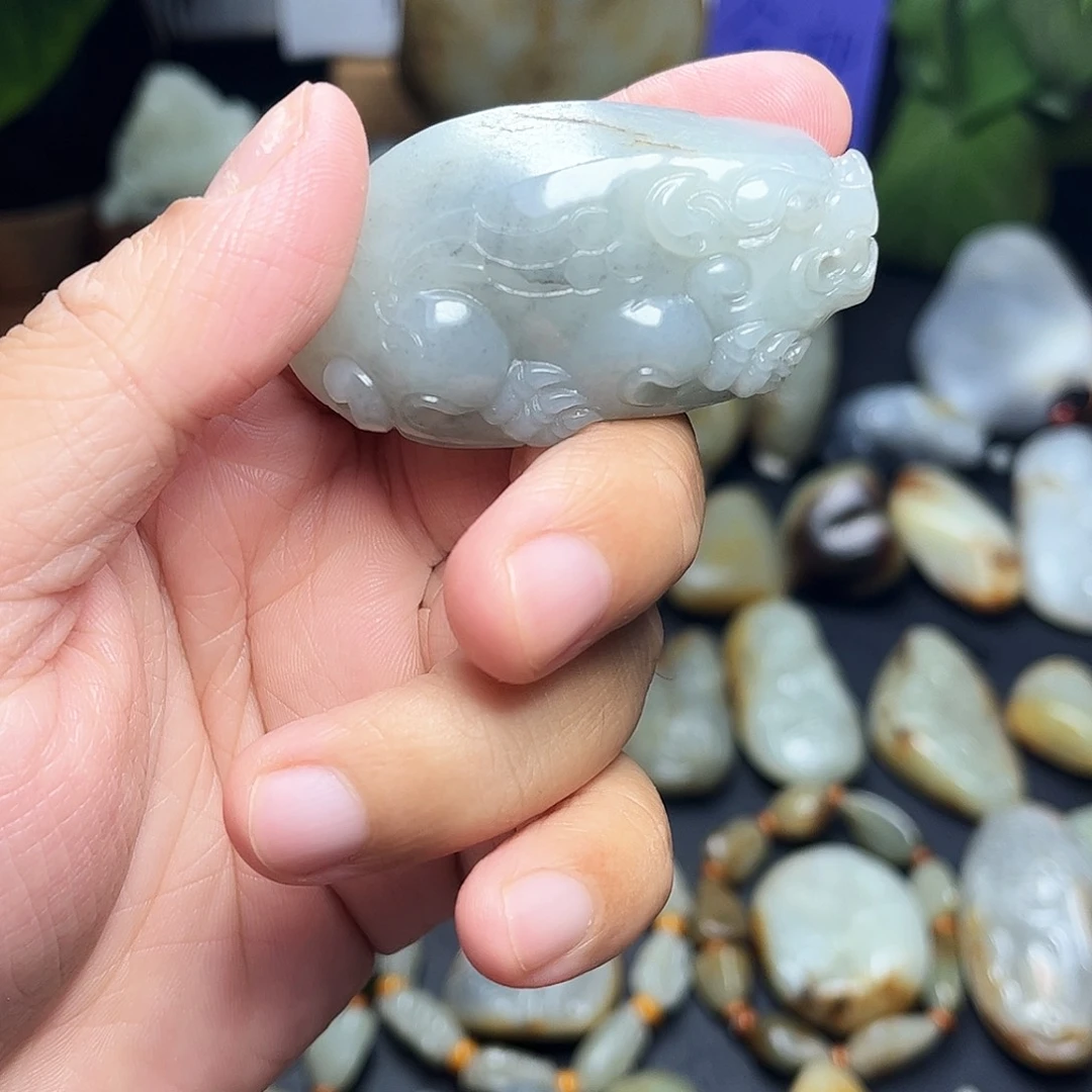 颈饰未镶嵌和田玉