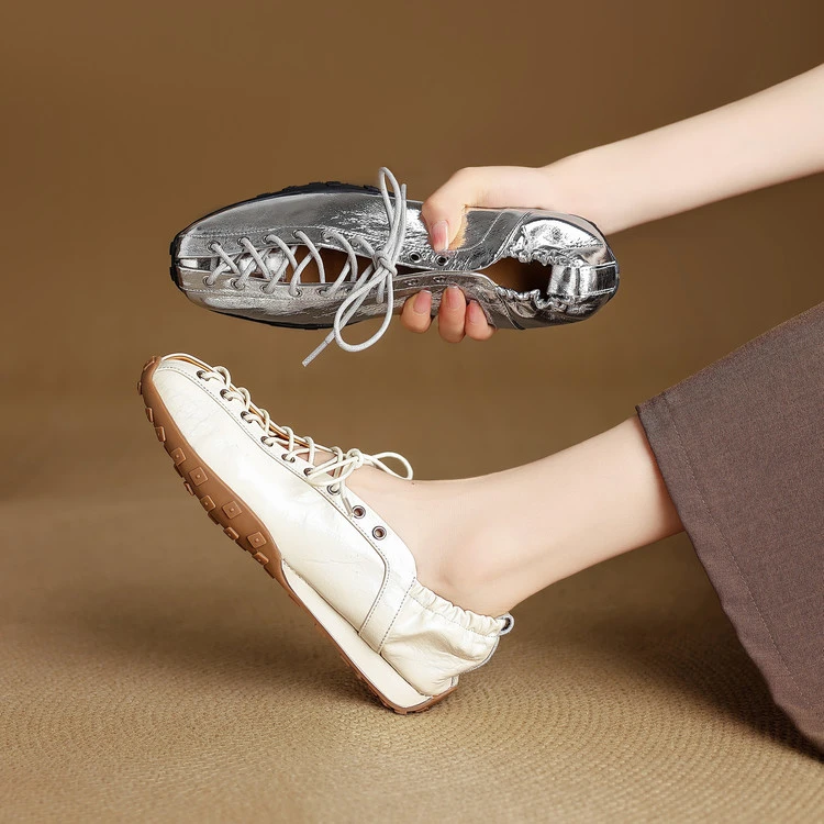 2.5cm 韩版气质百搭舒适软底单鞋春秋通勤休闲简约风时尚浅口单鞋