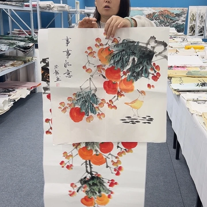 国画纯手绘作品图