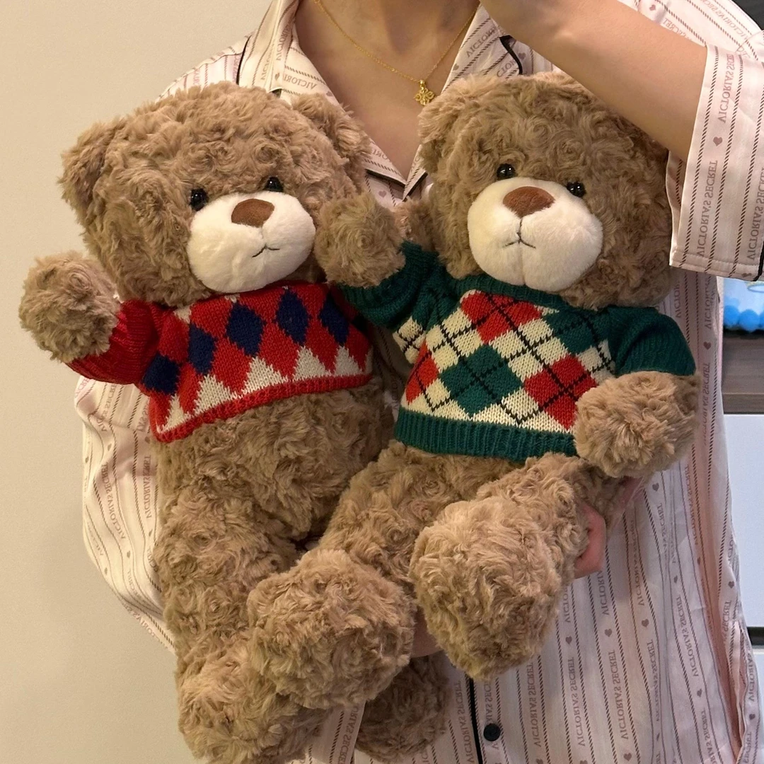 毛衣小熊泰迪熊公仔毛绒玩具布娃娃压床小熊玩偶生日礼物娃娃