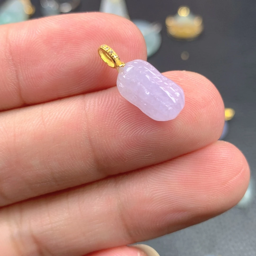 【闪购商品】翡翠18K金镶嵌颈饰翡翠