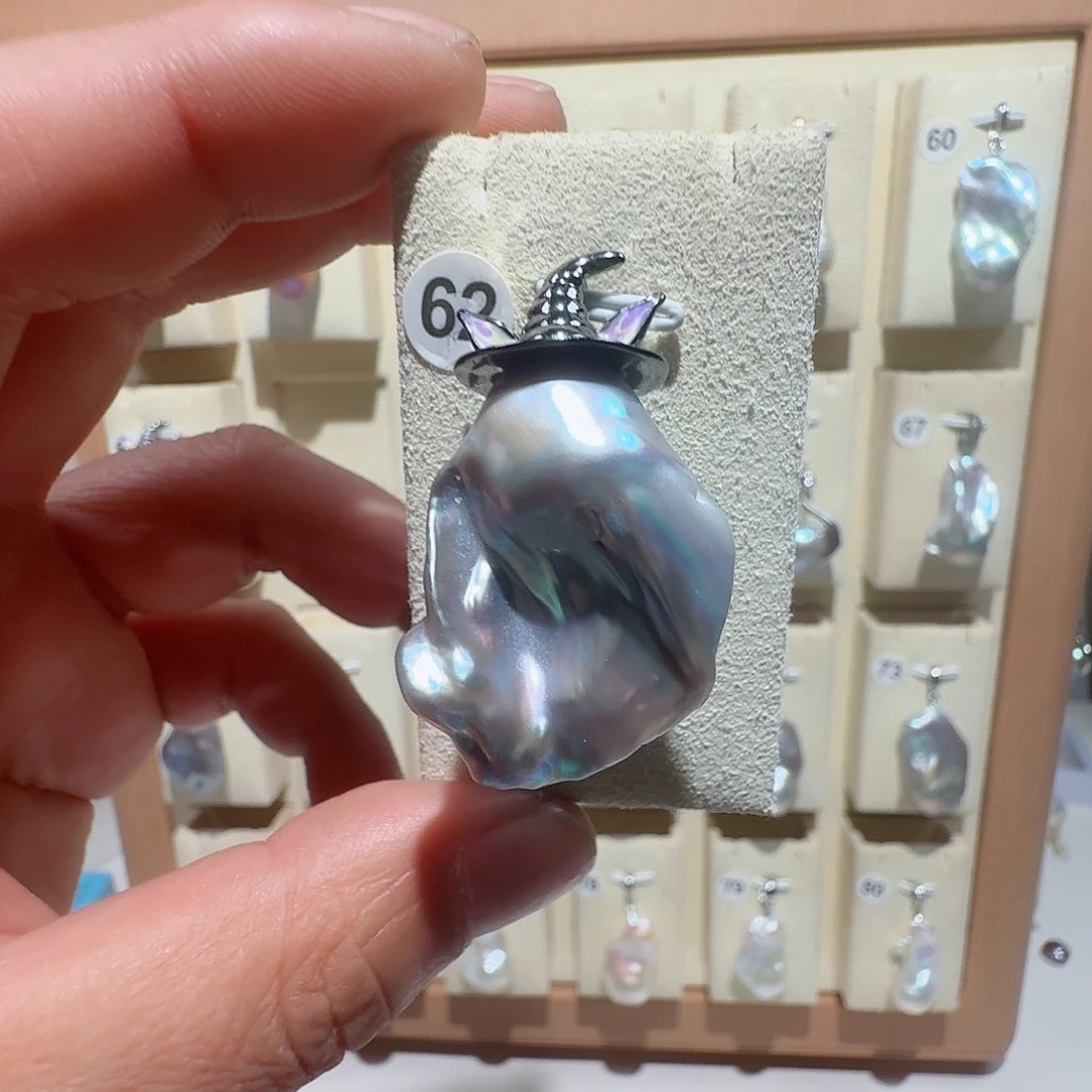 淡水珍珠合金颈饰