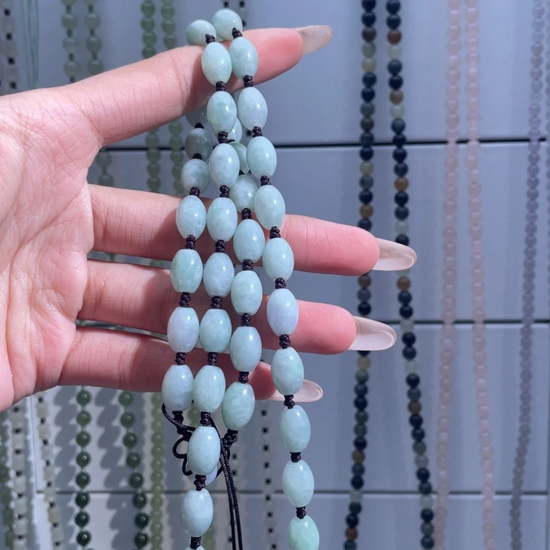 颈饰未镶嵌翡翠天然