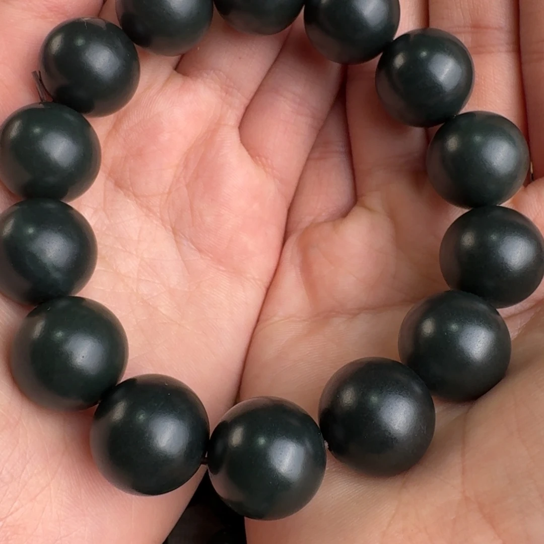 和田玉手链未镶嵌拾*