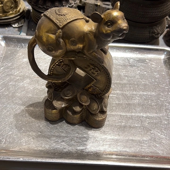 微瑕疵黄铜摆件工艺品