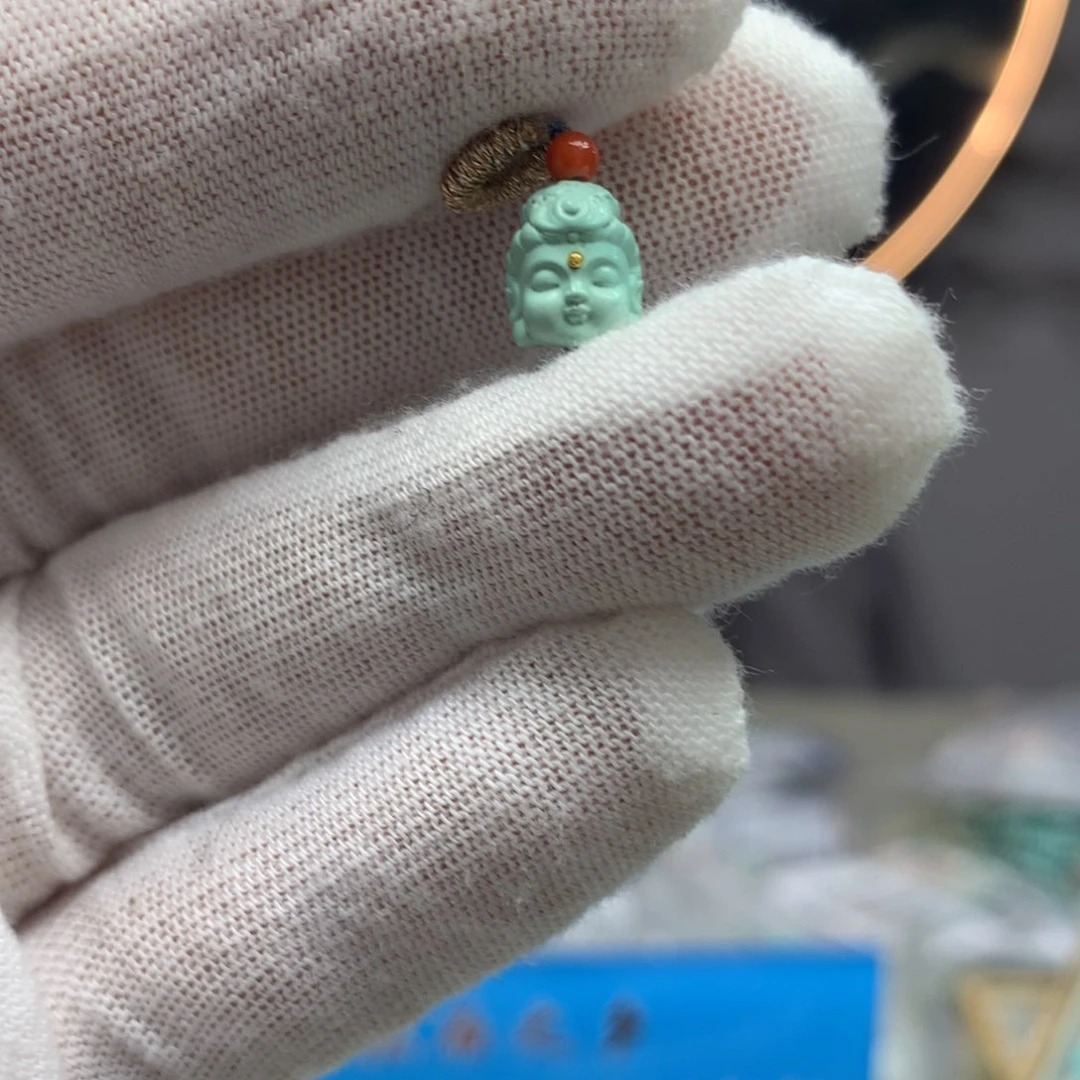 绿松石挂件未镶嵌