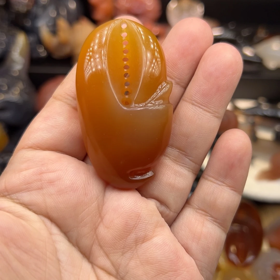 玛瑙/玉髓未镶嵌手玩/摆件