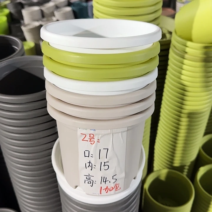 四季2#口径17灰白6个无托